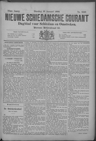 Nieuwe Schiedamsche Courant 1900-01-16