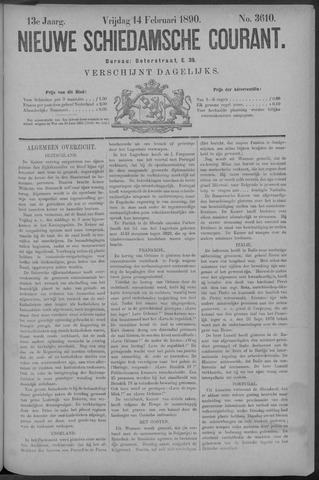 Nieuwe Schiedamsche Courant 1890-02-14