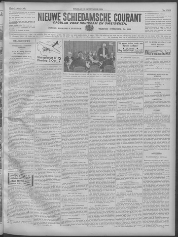 Nieuwe Schiedamsche Courant 1934-09-25