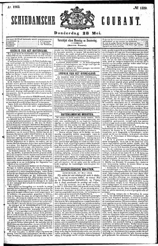 Schiedamsche Courant 1863-05-28