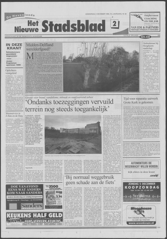 Het Nieuwe Stadsblad 1999-12-02