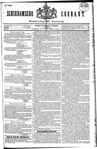 Schiedamsche Courant 1862-01-23
