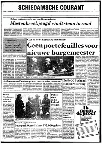Rotterdamsch Nieuwsblad / Schiedamsche Courant / Rotterdams Dagblad / Waterweg / Algemeen Dagblad 1981-11-17
