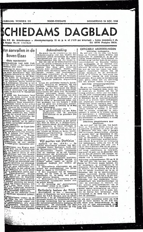 Schiedamsch Dagblad 1944-12-14