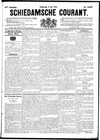 Schiedamsche Courant 1914-07-04