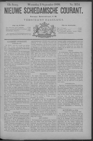 Nieuwe Schiedamsche Courant 1890-09-03