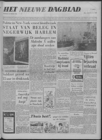 Nieuwe Schiedamsche Courant 1965-02-24