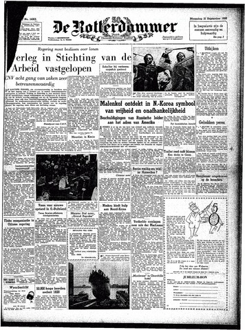 Trouw / De Rotterdammer 1953-09-21