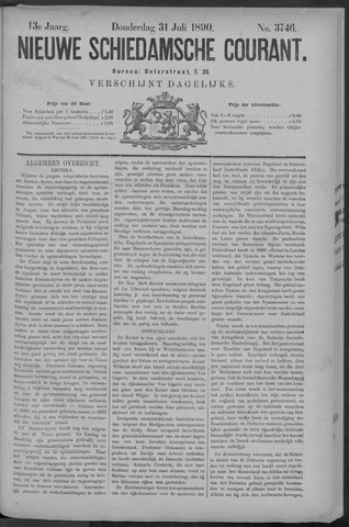 Nieuwe Schiedamsche Courant 1890-07-31