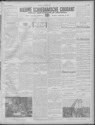 Nieuwe Schiedamsche Courant 1934-03-09