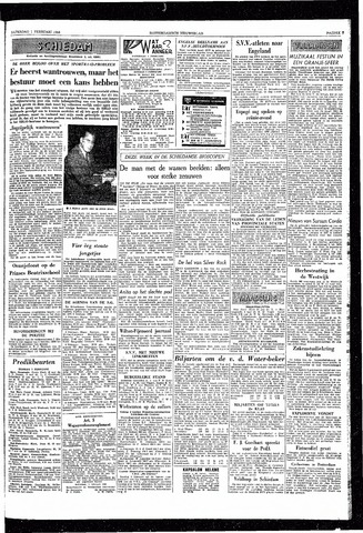 Rotterdamsch Nieuwsblad / Schiedamsche Courant / Rotterdams Dagblad / Waterweg / Algemeen Dagblad 1958-02-01