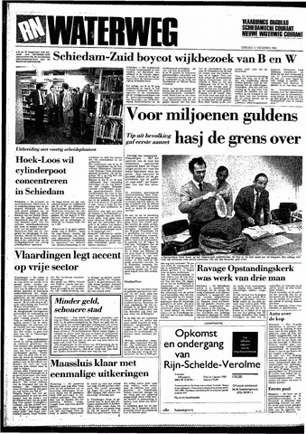 Rotterdamsch Nieuwsblad / Schiedamsche Courant / Rotterdams Dagblad / Waterweg / Algemeen Dagblad 1984-12-11