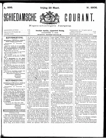Schiedamsche Courant 1896-03-20