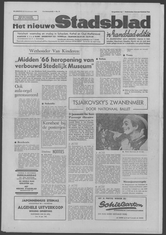 Het Nieuwe Stadsblad 1965-12-29