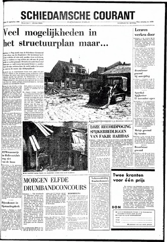 Rotterdamsch Nieuwsblad / Schiedamsche Courant / Rotterdams Dagblad / Waterweg / Algemeen Dagblad 1969-09-12