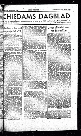 Schiedamsch Dagblad 1944-11-09