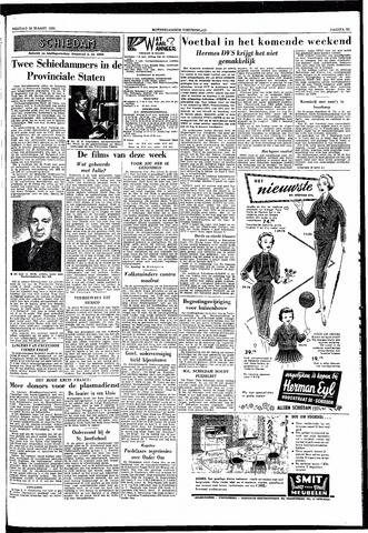 Rotterdamsch Nieuwsblad / Schiedamsche Courant / Rotterdams Dagblad / Waterweg / Algemeen Dagblad 1958-03-28