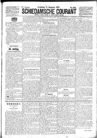 Schiedamsche Courant 1918-08-15