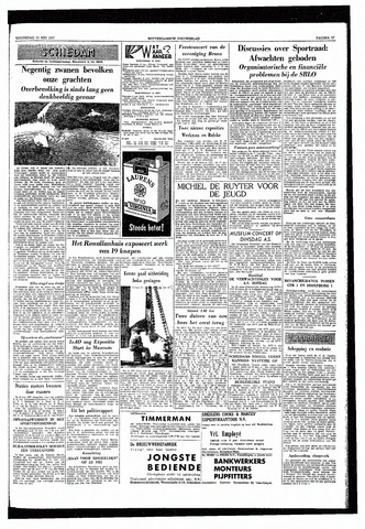 Rotterdamsch Nieuwsblad / Schiedamsche Courant / Rotterdams Dagblad / Waterweg / Algemeen Dagblad 1957-05-15