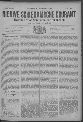 Nieuwe Schiedamsche Courant 1894-08-09