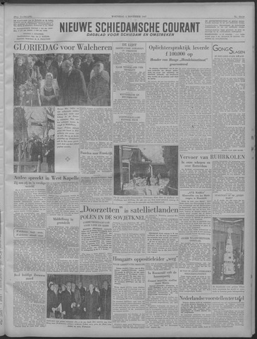 Nieuwe Schiedamsche Courant 1947-11-05