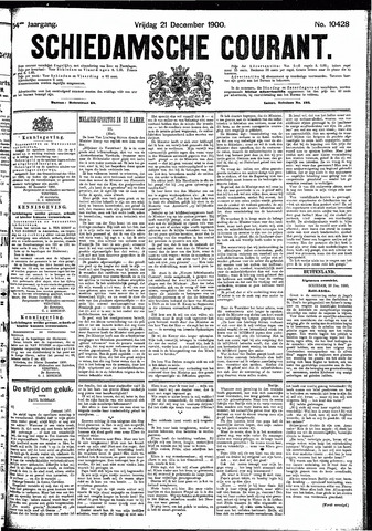 Schiedamsche Courant 1900-12-21
