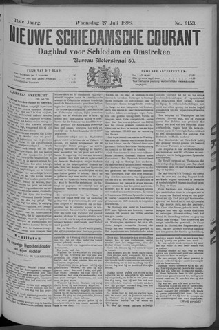 Nieuwe Schiedamsche Courant 1898-07-27