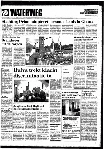 Rotterdamsch Nieuwsblad / Schiedamsche Courant / Rotterdams Dagblad / Waterweg / Algemeen Dagblad 1989-08-24
