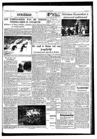 Rotterdamsch Nieuwsblad / Schiedamsche Courant / Rotterdams Dagblad / Waterweg / Algemeen Dagblad 1957-07-03
