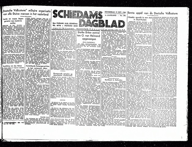 Schiedamsch Dagblad 1944-10-19