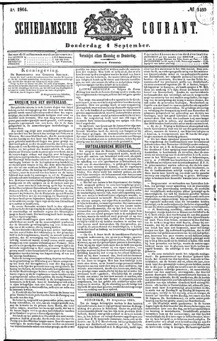 Schiedamsche Courant 1864-09-01