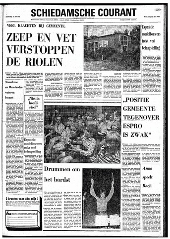 Rotterdamsch Nieuwsblad / Schiedamsche Courant / Rotterdams Dagblad / Waterweg / Algemeen Dagblad 1973-07-12