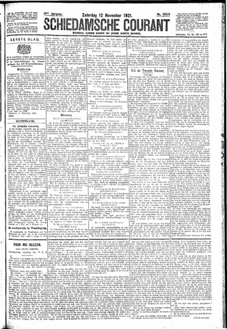 Schiedamsche Courant 1921-11-12