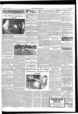 Rotterdamsch Nieuwsblad / Schiedamsche Courant / Rotterdams Dagblad / Waterweg / Algemeen Dagblad 1955-06-22