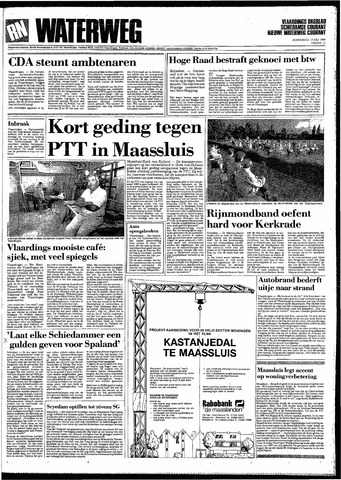 Rotterdamsch Nieuwsblad / Schiedamsche Courant / Rotterdams Dagblad / Waterweg / Algemeen Dagblad 1989-07-13