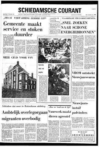 Rotterdamsch Nieuwsblad / Schiedamsche Courant / Rotterdams Dagblad / Waterweg / Algemeen Dagblad 1973-12-27
