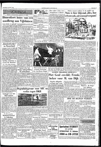 Rotterdamsch Nieuwsblad / Schiedamsche Courant / Rotterdams Dagblad / Waterweg / Algemeen Dagblad 1958-06-24
