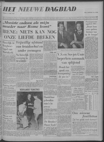 Nieuwe Schiedamsche Courant 1964-04-21