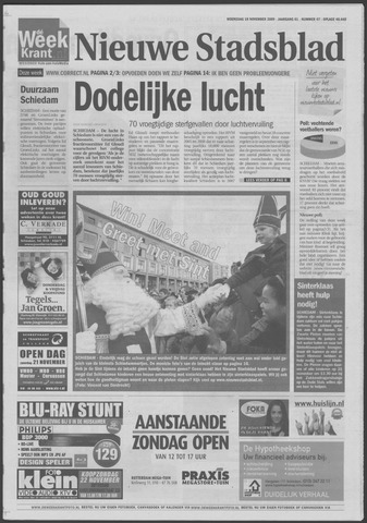 Het Nieuwe Stadsblad 2009-11-18