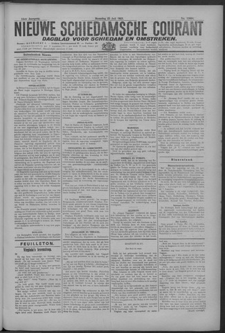 Nieuwe Schiedamsche Courant 1921-07-25