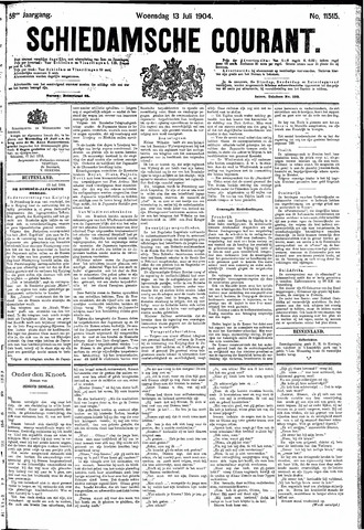 Schiedamsche Courant 1904-07-13