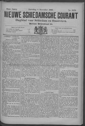 Nieuwe Schiedamsche Courant 1900-12-08