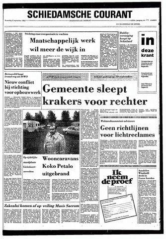 Rotterdamsch Nieuwsblad / Schiedamsche Courant / Rotterdams Dagblad / Waterweg / Algemeen Dagblad 1981-09-02