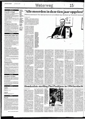 Rotterdamsch Nieuwsblad / Schiedamsche Courant / Rotterdams Dagblad / Waterweg / Algemeen Dagblad 1992-07-01