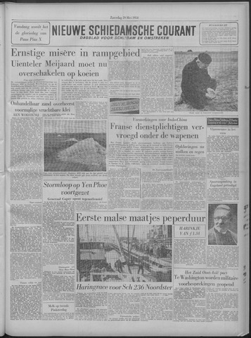 Nieuwe Schiedamsche Courant 1954-05-29
