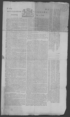 Rotterdamse Courant 1815
