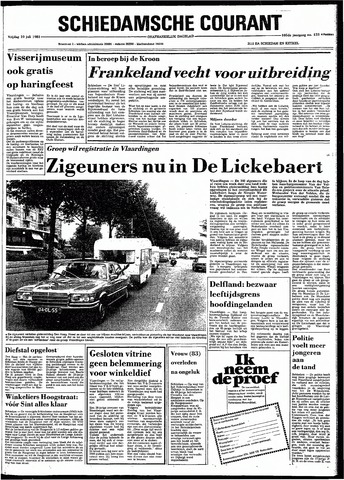 Rotterdamsch Nieuwsblad / Schiedamsche Courant / Rotterdams Dagblad / Waterweg / Algemeen Dagblad 1981-07-10