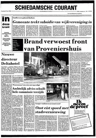 Rotterdamsch Nieuwsblad / Schiedamsche Courant / Rotterdams Dagblad / Waterweg / Algemeen Dagblad 1981-07-29
