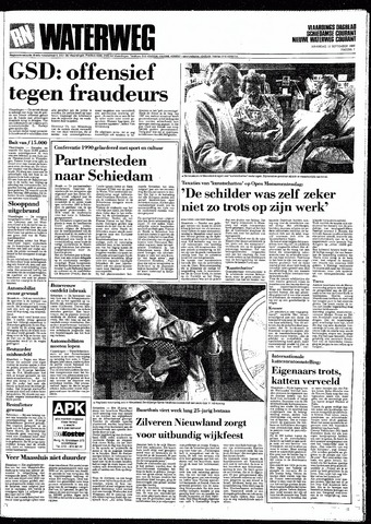 Rotterdamsch Nieuwsblad / Schiedamsche Courant / Rotterdams Dagblad / Waterweg / Algemeen Dagblad 1989-09-11