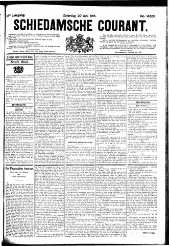 Schiedamsche Courant 1914-06-20